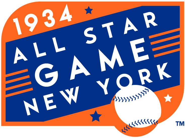 MLB All-Star Game 1934 Misc Logo iron on transfers for T-shirts